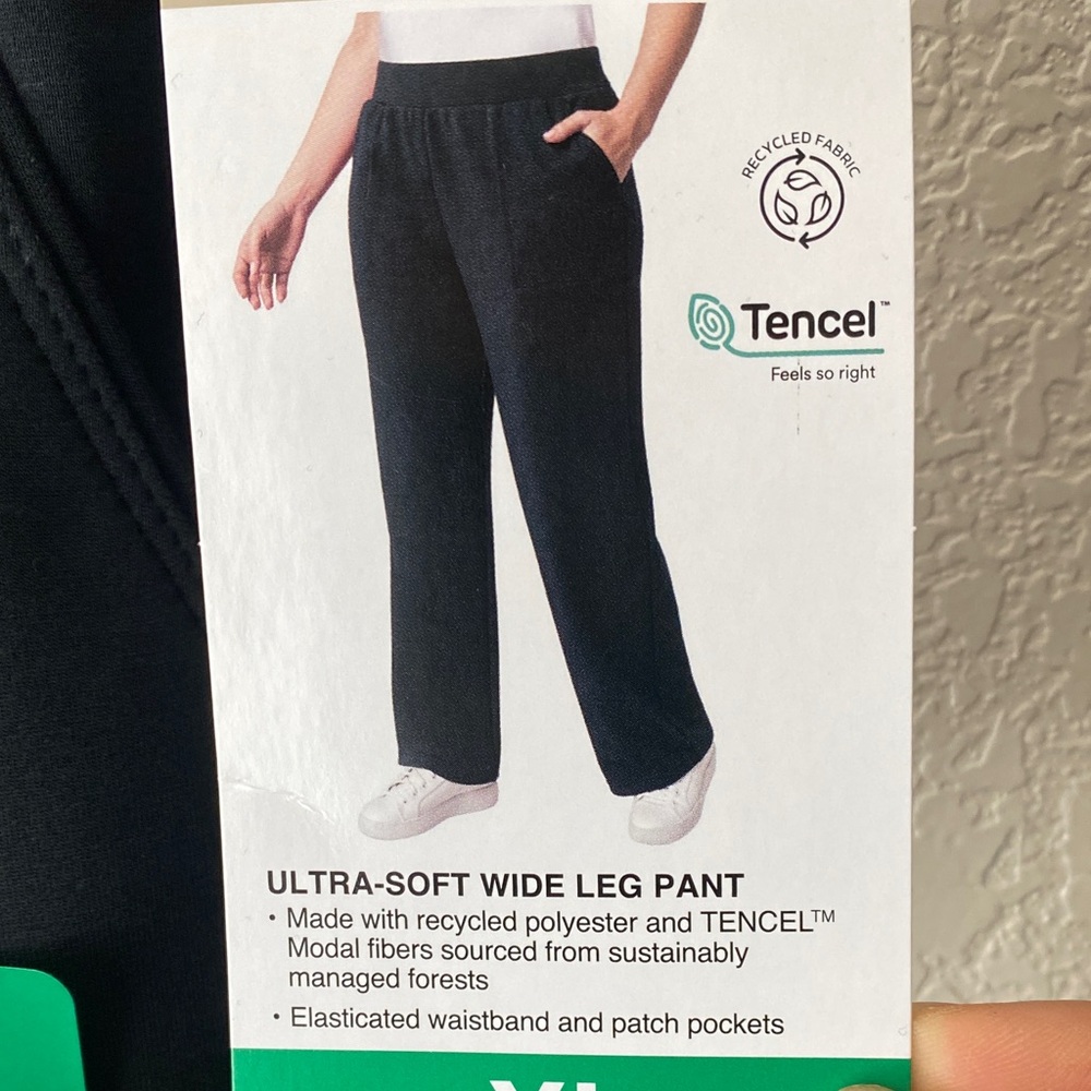Mondetta Womens Heavyweight Wide Leg Pant Ultra Soft Tencel Tan (Reduced Price)